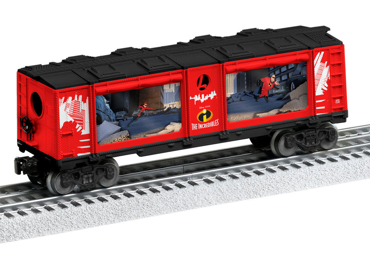 Lionel 2228360 O Gauge RTR The Incredibles Operating Car