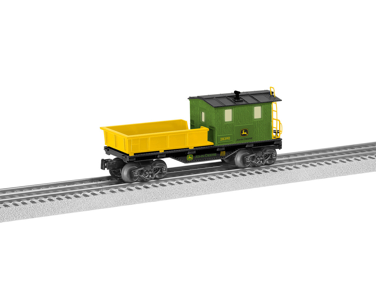 Lionel 2228390 O Gauge RTR John Deere Work Caboose