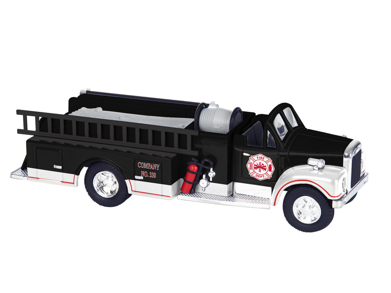 Lionel 2230090 O Gauge RTR Black Fire Truck