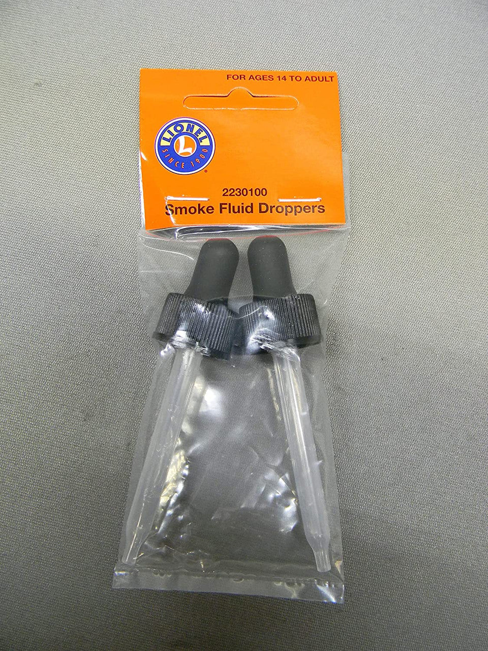 Lionel 2230100 Smoke Fluid Droppers - 2 Pack