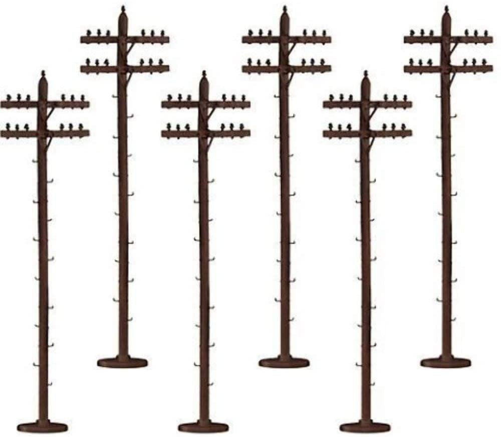 Lionel 6-37851 O Gauge Telephone Poles - Standard