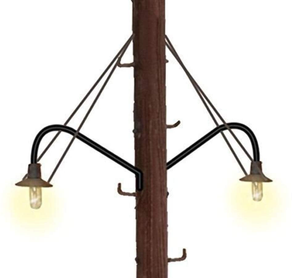 Lionel 6-37939 O Gauge Scale Telephone Poles w/Transformers & Lights