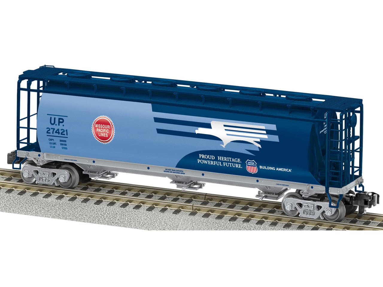 Lionel 6-48641 S Gauge American Flyer UP Heritage MP Cylindrical Hopper