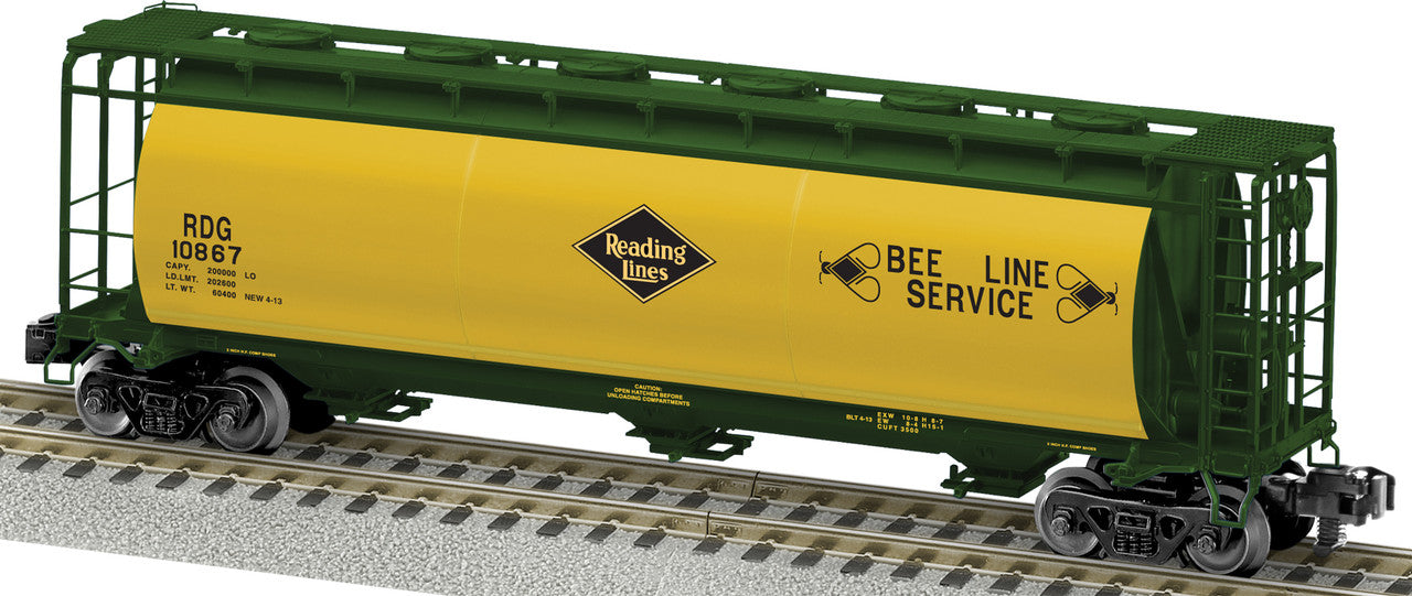 Lionel 6-48658 S Gauge American Flyer NS Heritage RDG Cylindrical Hopper