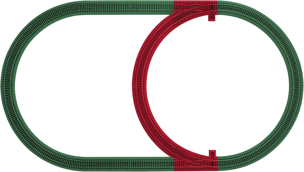Lionel 6-49890 S Gauge American Flyer FasTrack Inner Passing Loop Track Pack
