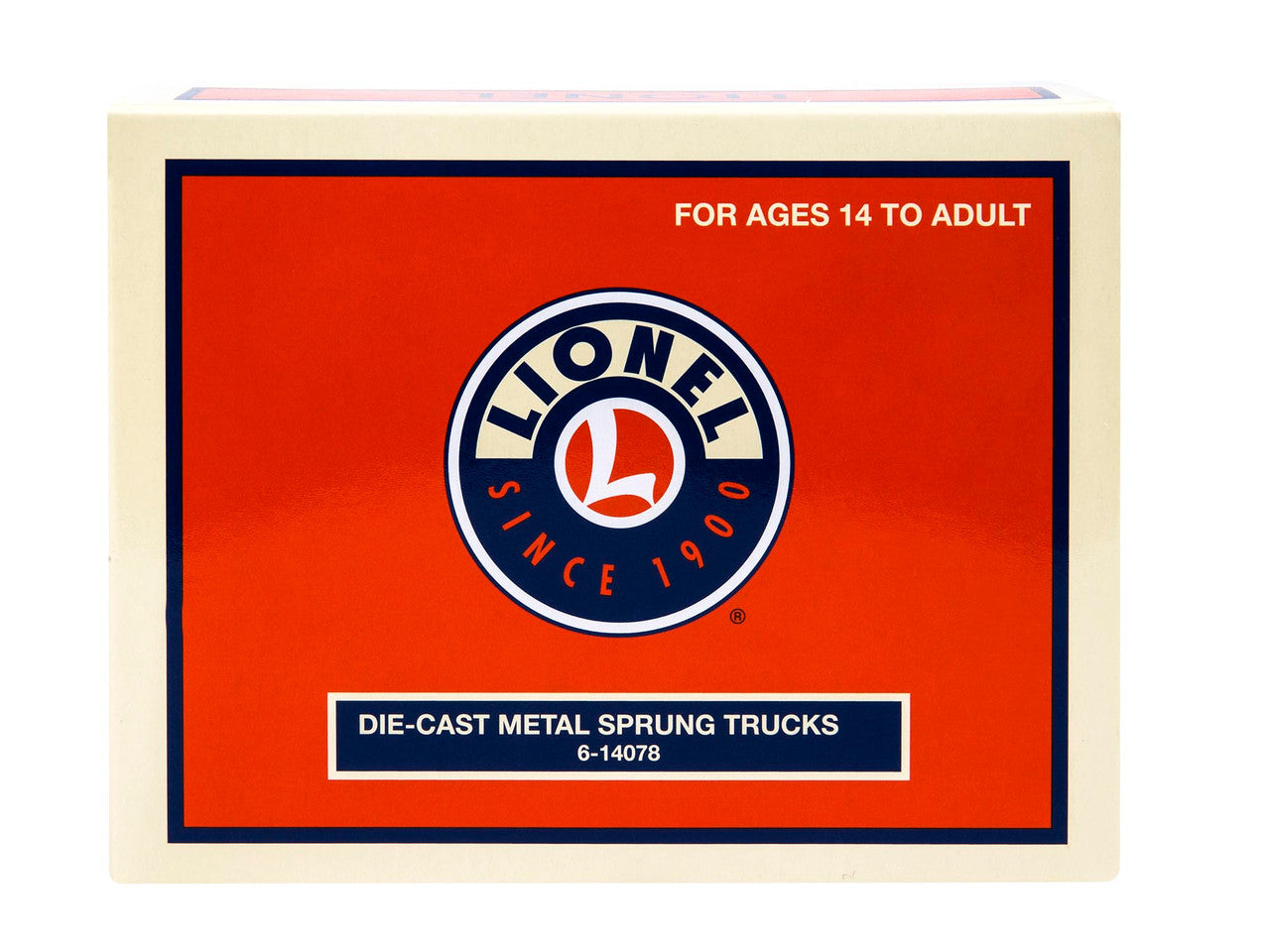 Lionel 6-14078 O Gauge Die Cast Sprung Freight Trucks 2pk