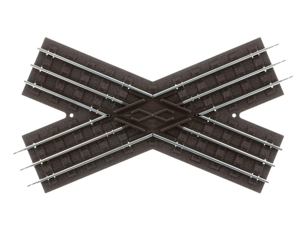 Lionel 6-65023 O Gauge O27 Tubular Track 45° Crossover