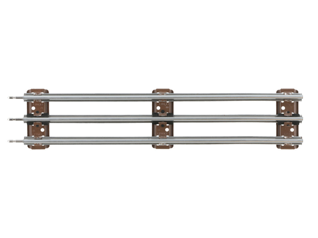 Lionel 6-65038 O Gauge O27 Tubular Track Straight BROWN TIES