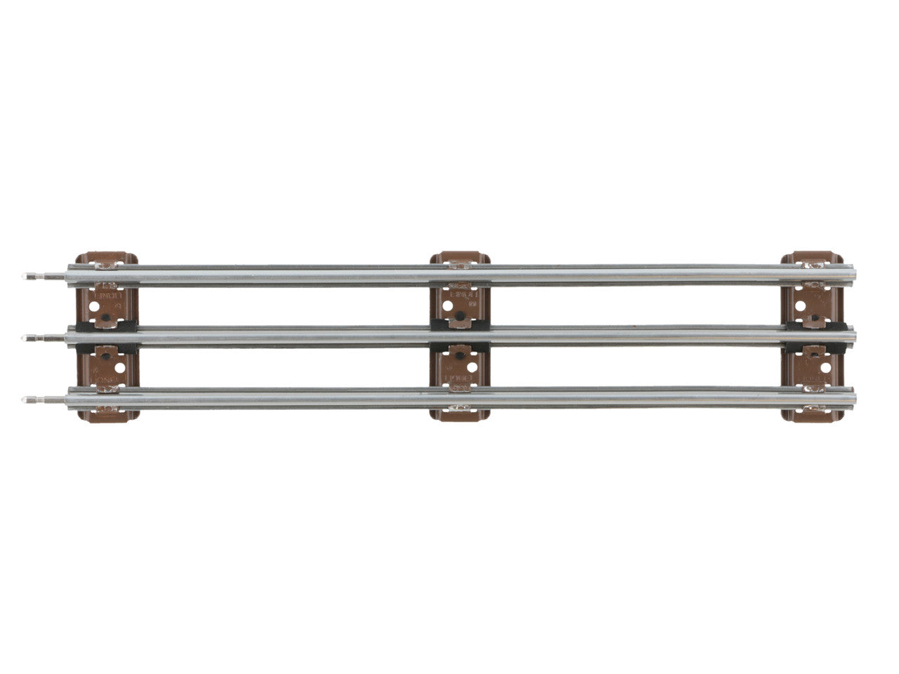 Lionel 6-65038 O Gauge O27 Tubular Track Straight BROWN TIES