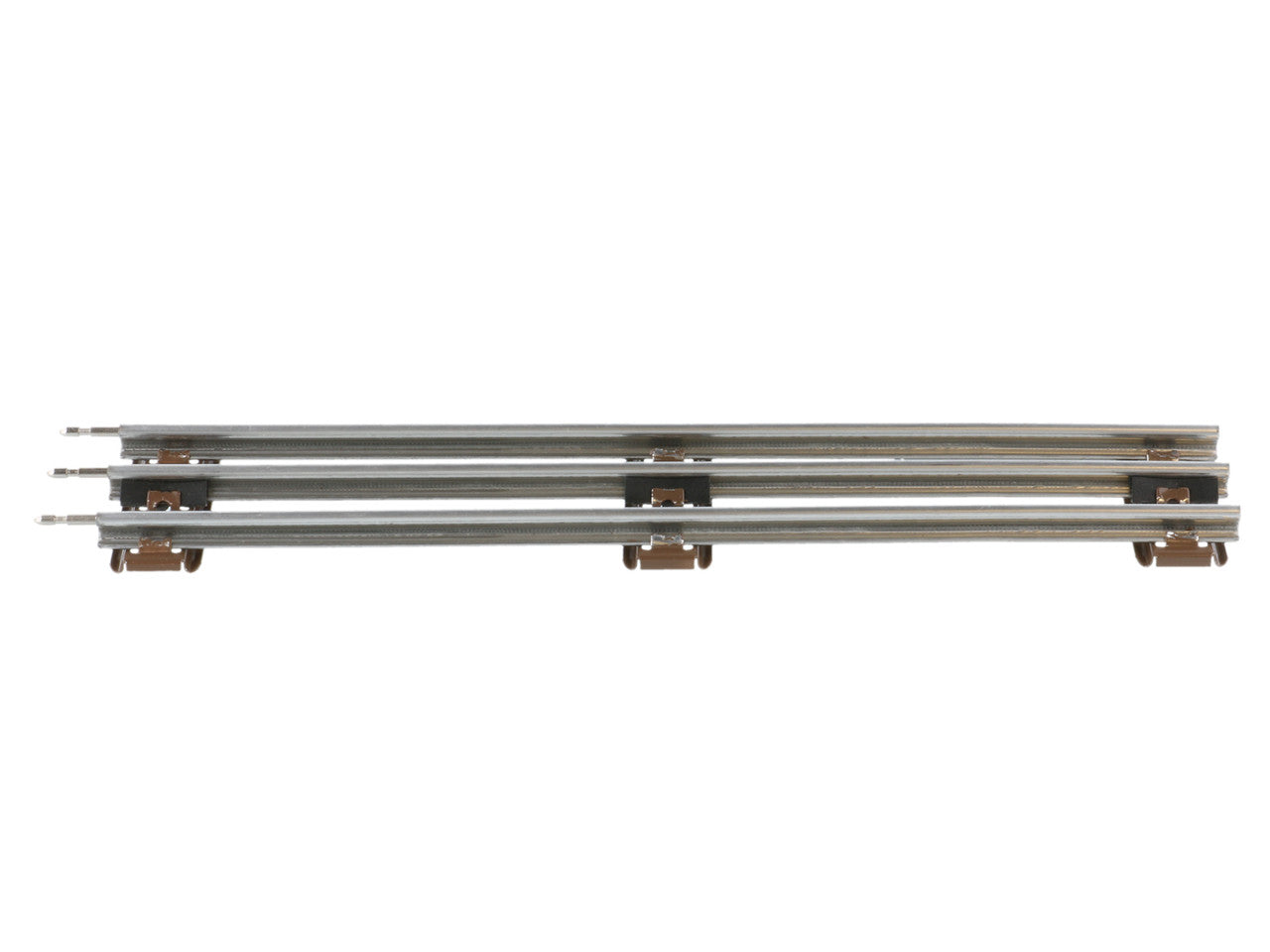 Lionel 6-65038 O Gauge O27 Tubular Track Straight BROWN TIES