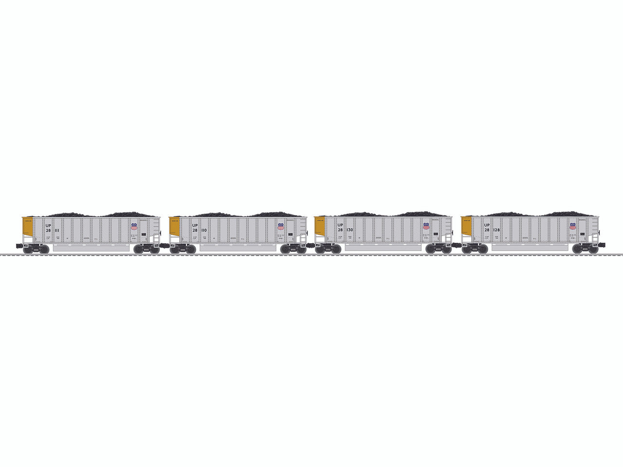 Lionel 6-84010 O Gauge Rotary Gondola 4pk UP