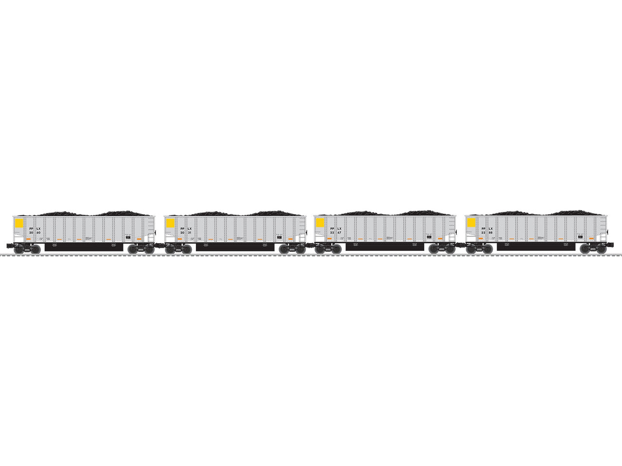 Lionel 6-84020 O Gauge Rotary Gondola 4pk PPLX