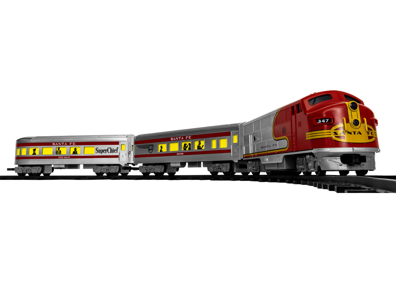 Lionel 711913 RtP SF Diesel Passenger Ready-To-Play Set
