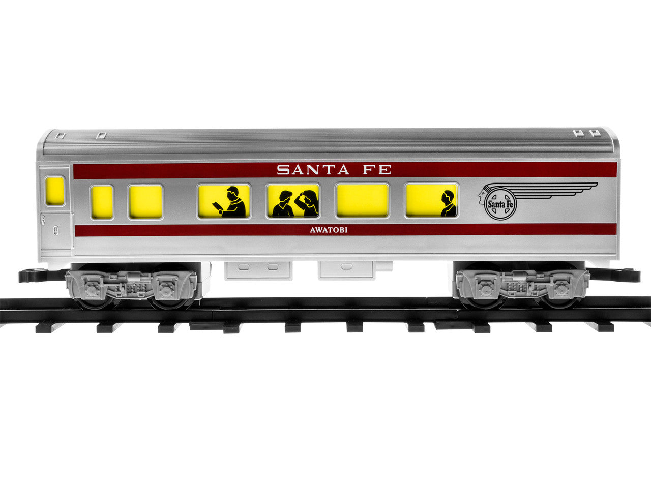 Lionel 711913 RtP SF Diesel Passenger Ready-To-Play Set