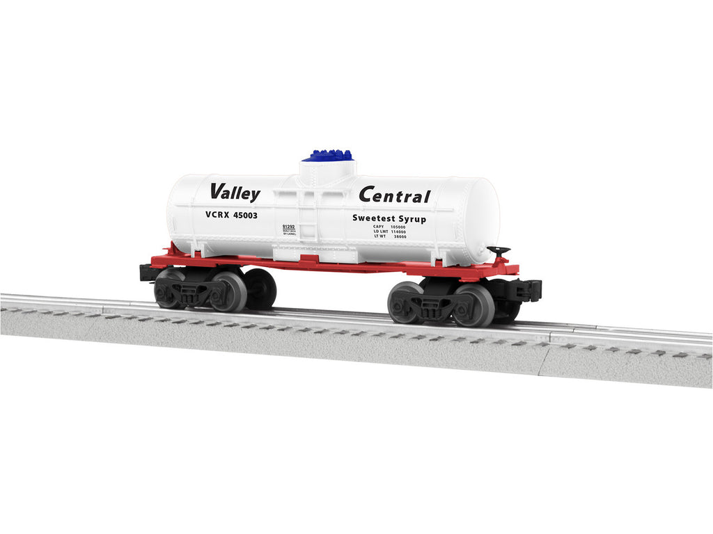 Lionel 6-81292 O Gauge Valley Central Single Dome Tank Car