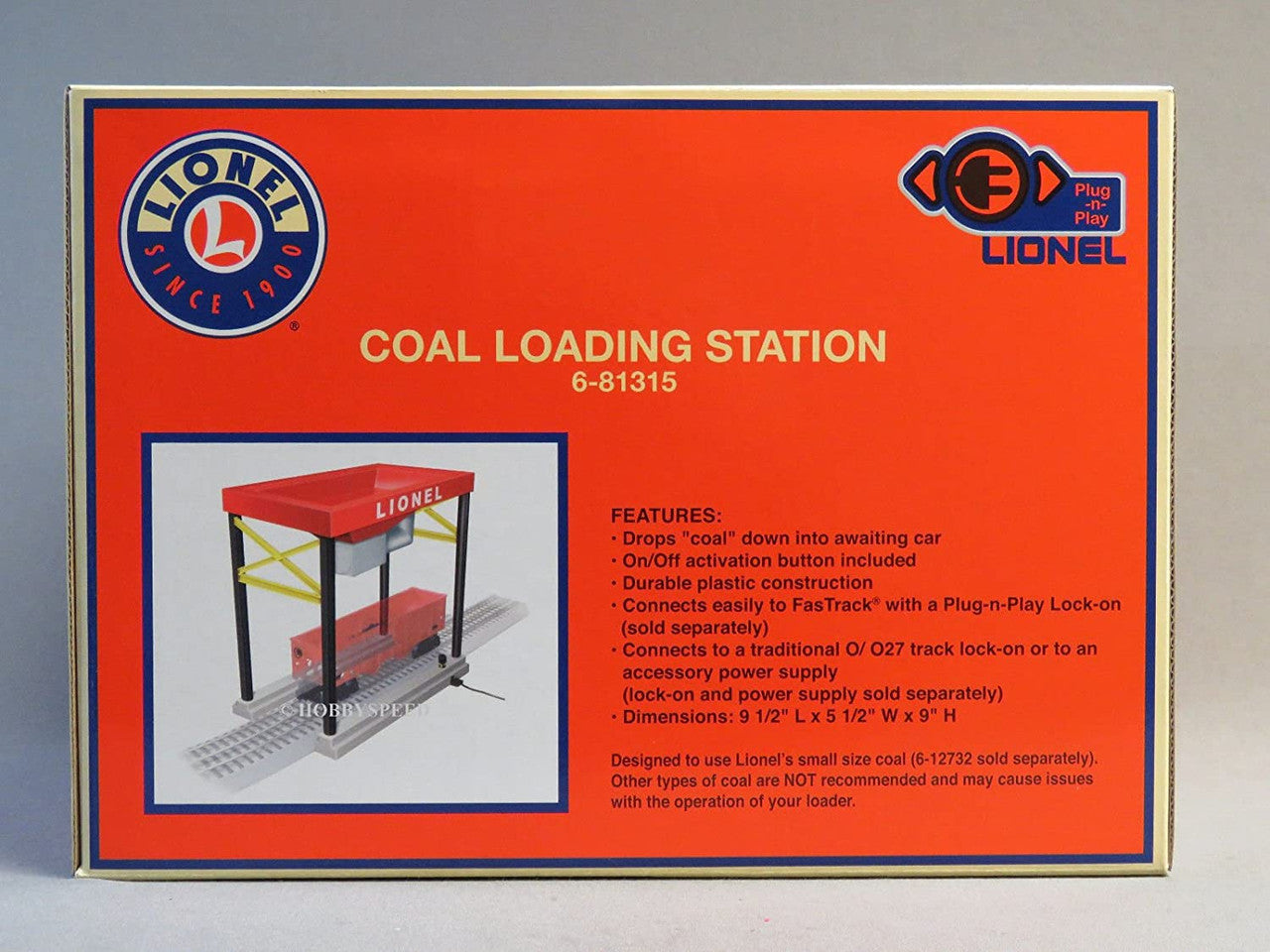 Lionel 6-81315 O Gauge PnP Coaling Station 9/23