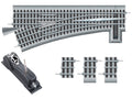 Lionel 6-81951 O Gauge FasTrack O60 Remote/Command Control LH Switch