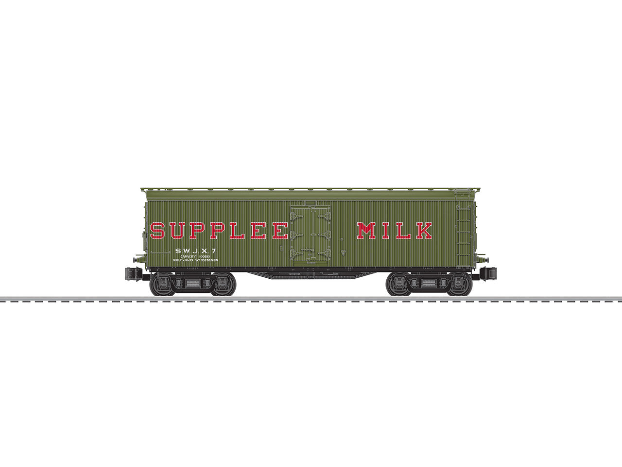 Lionel 6-83577 O Gauge Milk Car Supplee #7