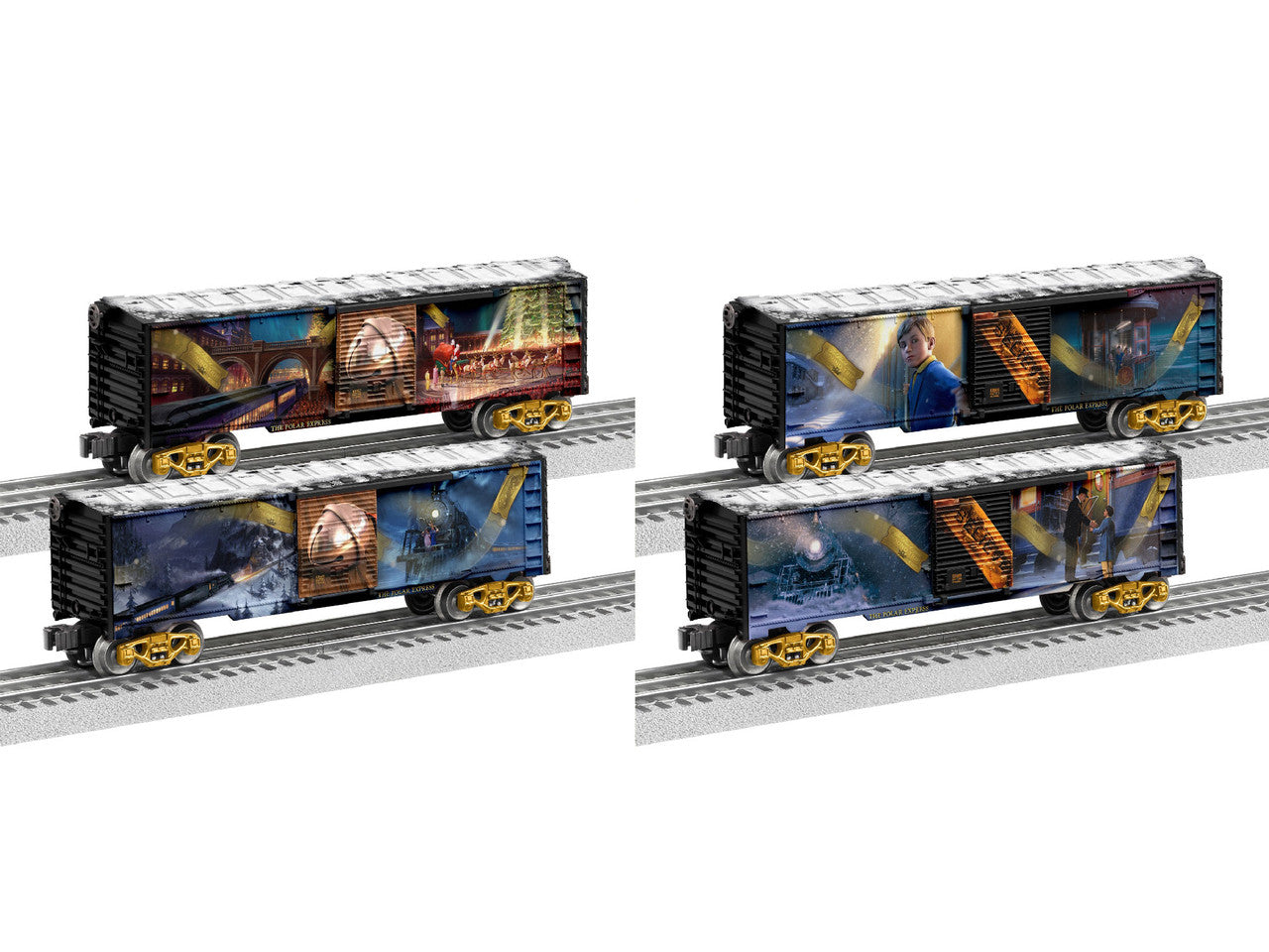 Lionel 6-83645 O Gauge The Polar Express Boxcar 2-Pack