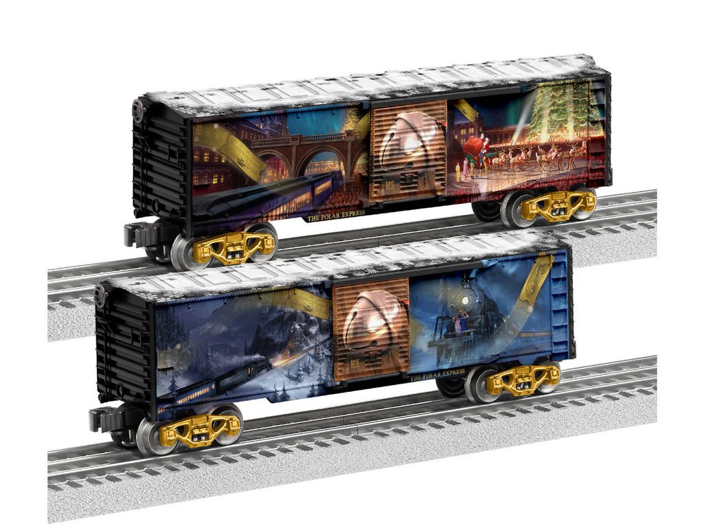 Lionel 6-83645 O Gauge The Polar Express Boxcar 2-Pack
