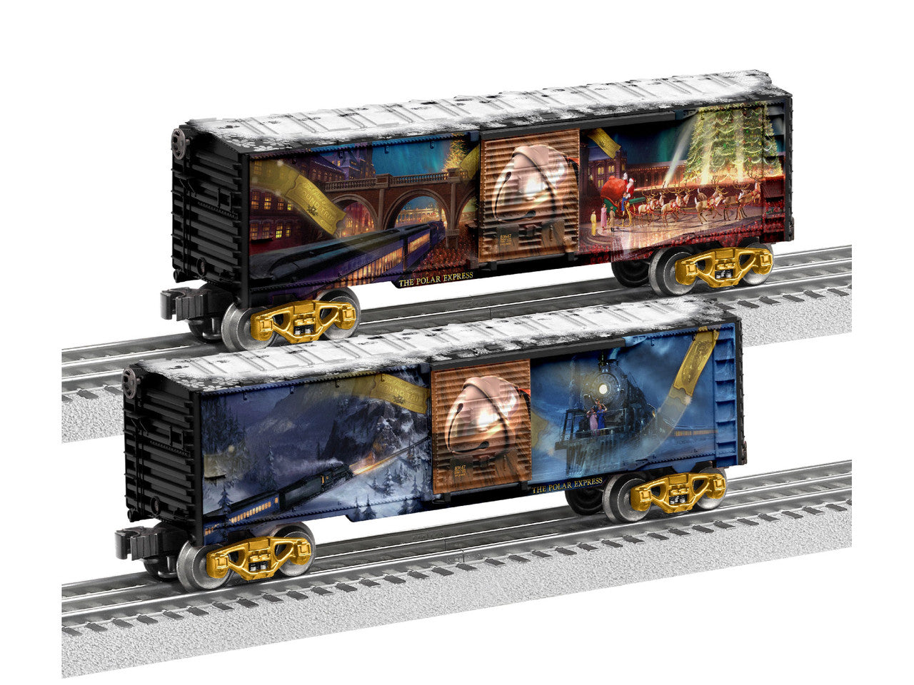 Lionel 6-83645 O Gauge The Polar Express Boxcar 2-Pack
