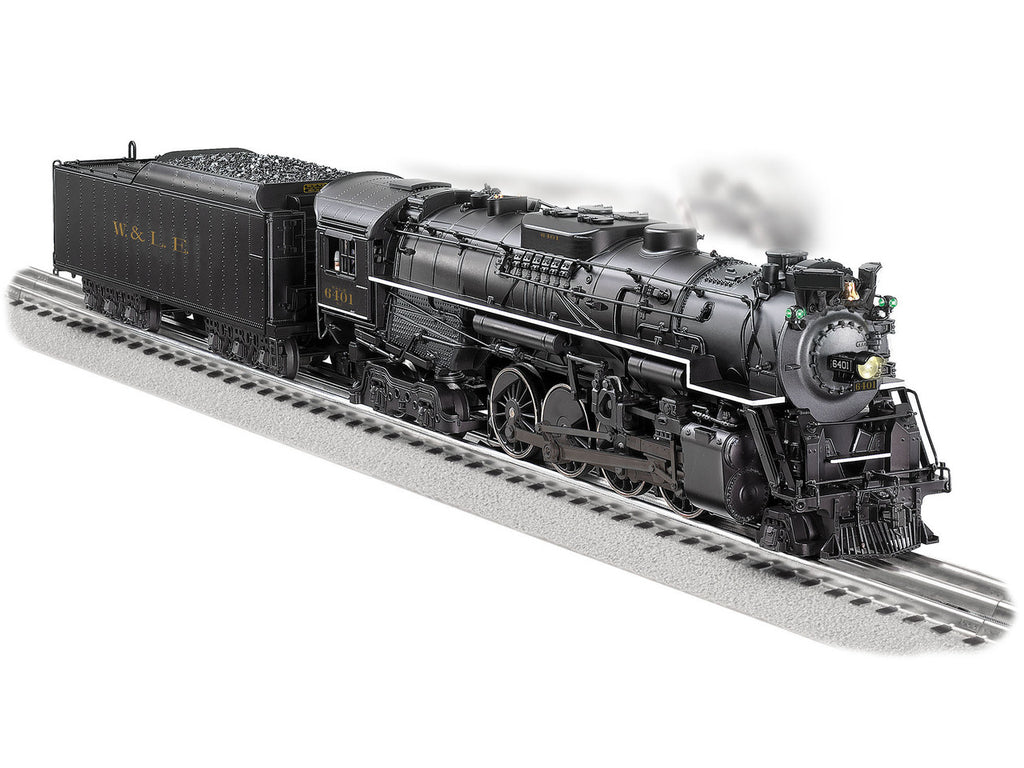 Lionel 6-84690 O Gauge BTO W&LE #6401 2-8-4 Berkshire Steam Loco/LCS with Bluetooth