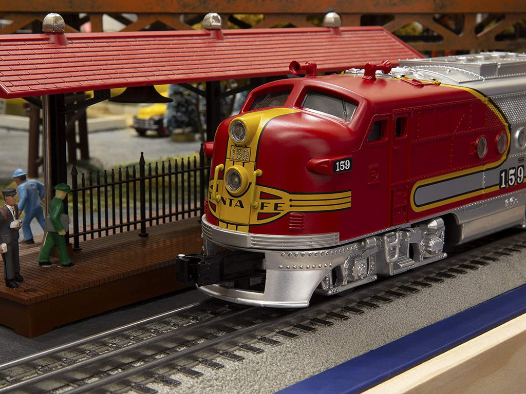 Lionel 6-84719 O Gauge LionChief SF Diesel Super Chief Psg.Set/FT