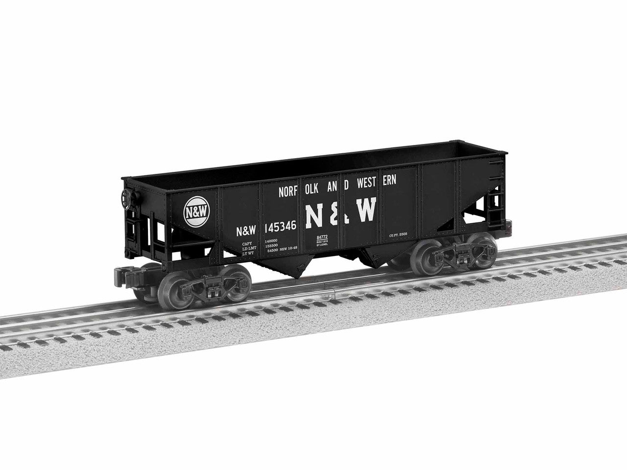 Lionel 6-84772 O Gauge Norfolk & Western Hopper 6-pack