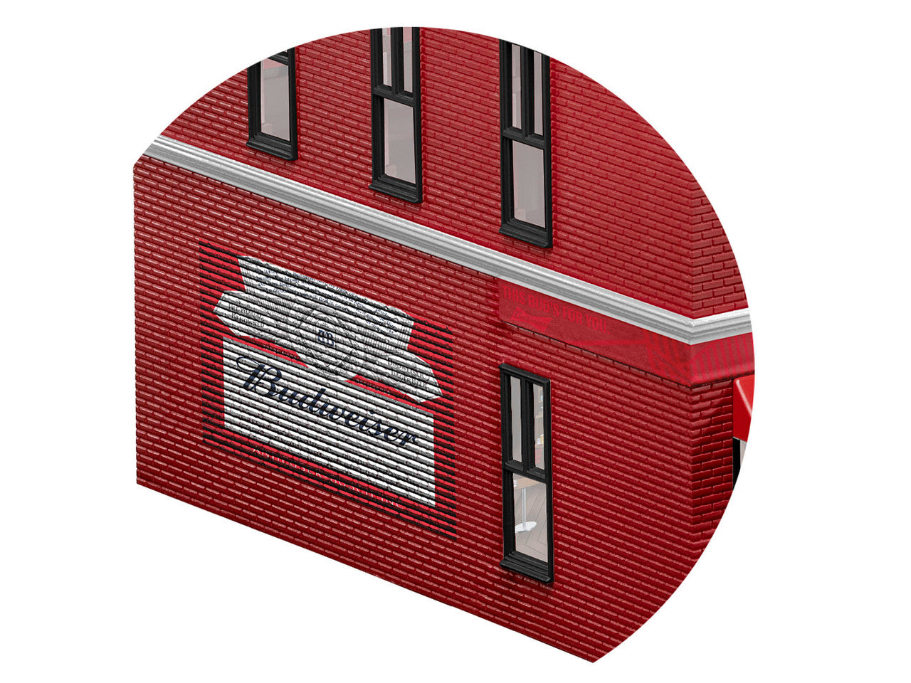 Lionel 6-84794 O Gauge Budweiser Bar & Grille