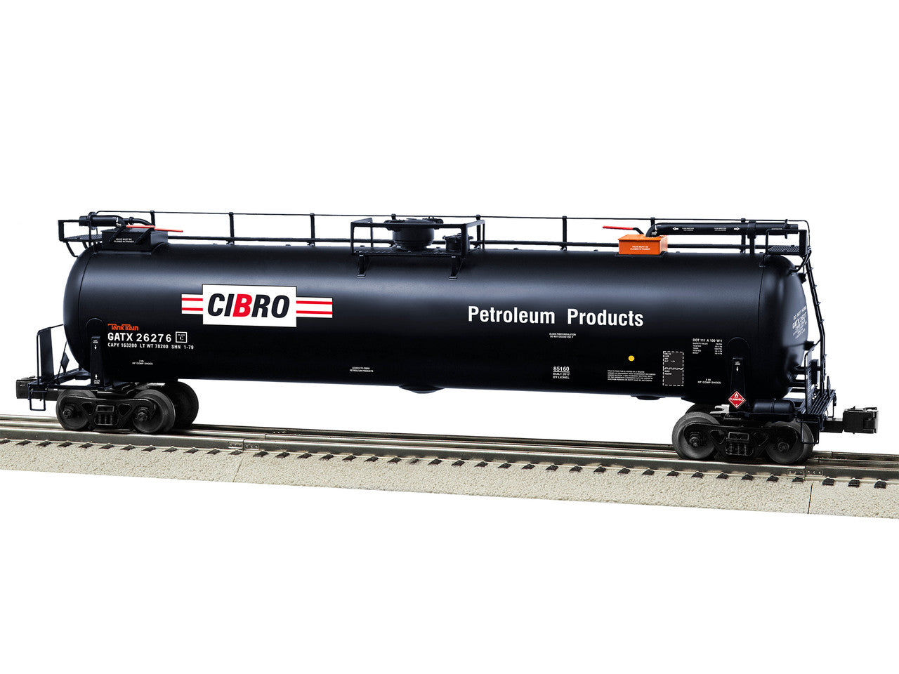 Lionel 6-85160 O Gauge Cibro Tank Train Car #5