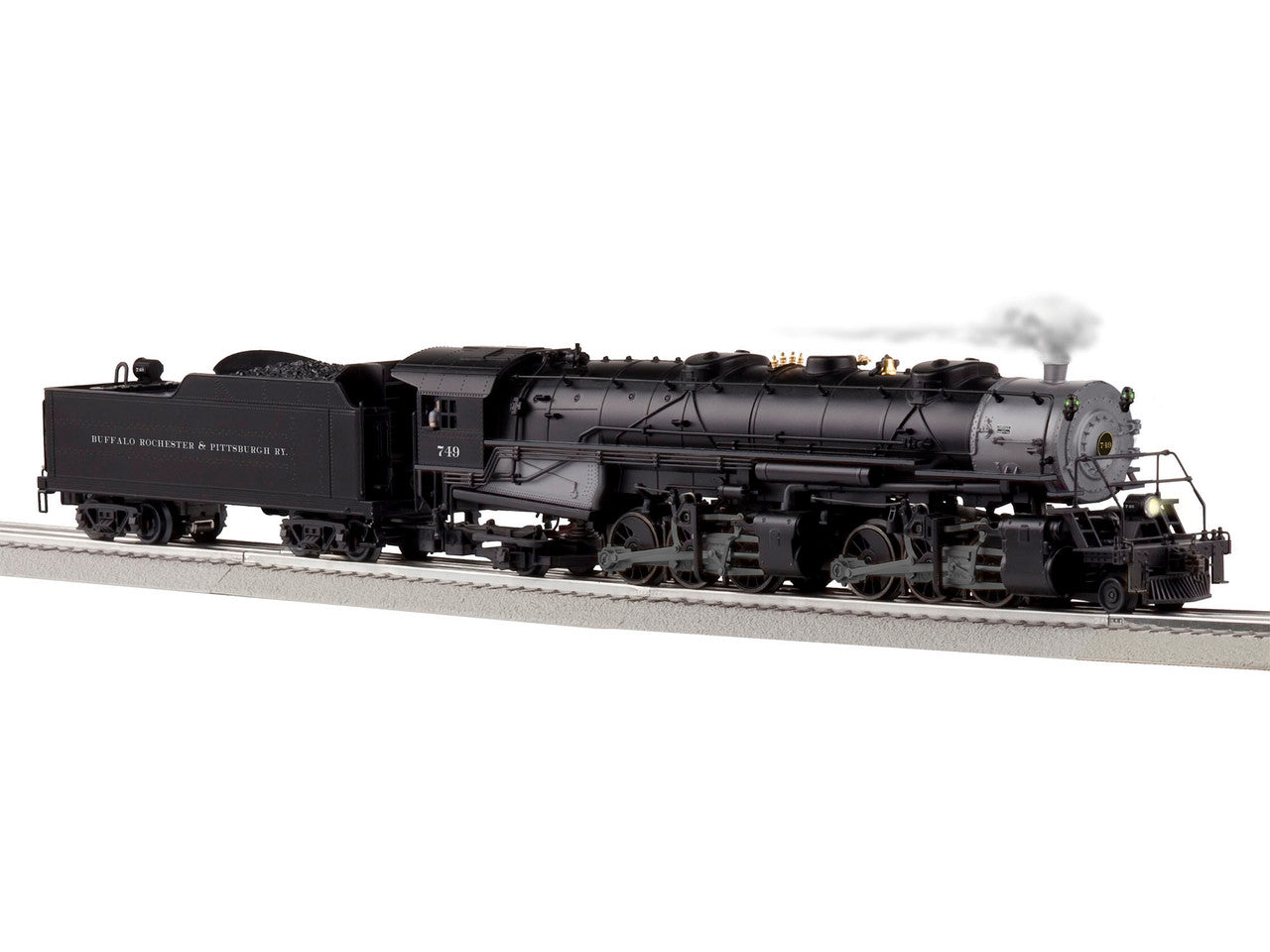 Lionel 6-85179 O Gauge BTO Buffalo Rochester & Pittsburgh #755 2-6-6-2 Steam Loco