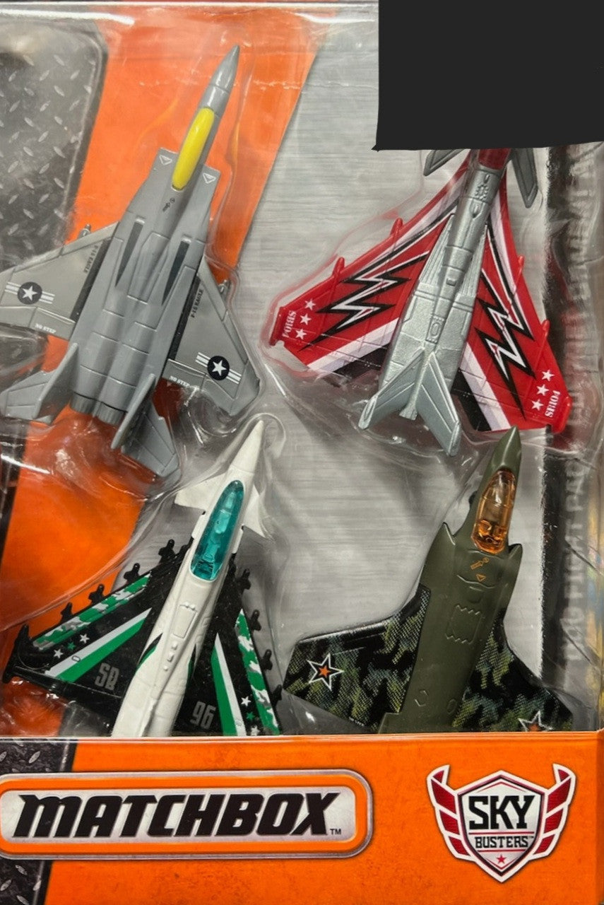 Mattel 47311 Matchbox Sky Busters 4-Pack