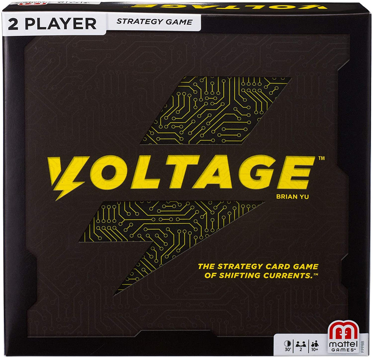 Mattel FPP88 Voltage - The Strategy Card Game of Shifting Currents