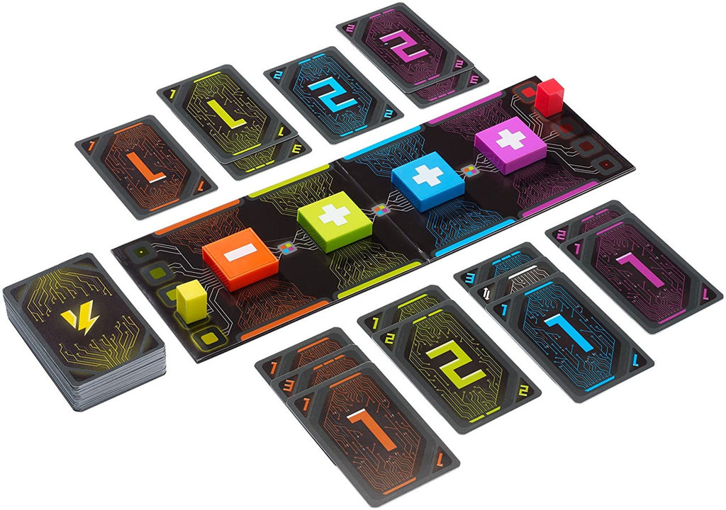 Mattel FPP88 Voltage - The Strategy Card Game of Shifting Currents