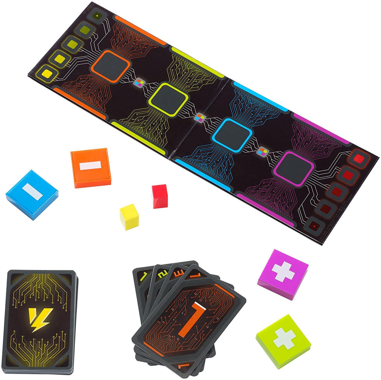 Mattel FPP88 Voltage - The Strategy Card Game of Shifting Currents
