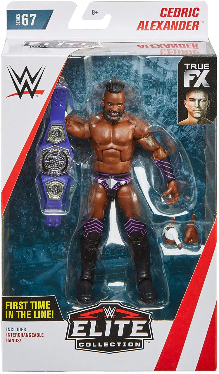 Mattel 73028 WWE Cedric Alexander Elite Collection Action Figure