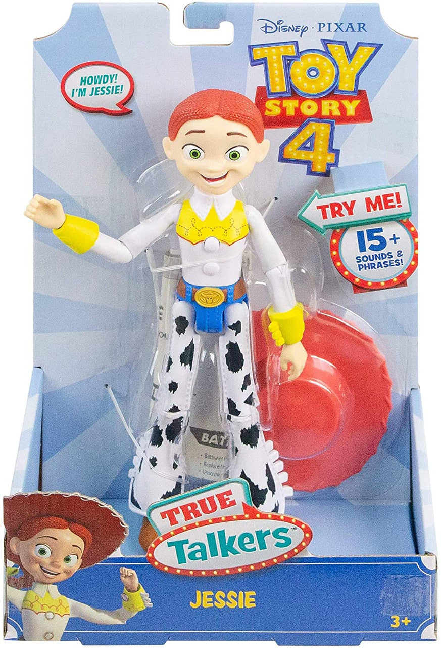 Mattel 75049 Disney Pixar Toy Story 4 True Talkers Jessie Figure
