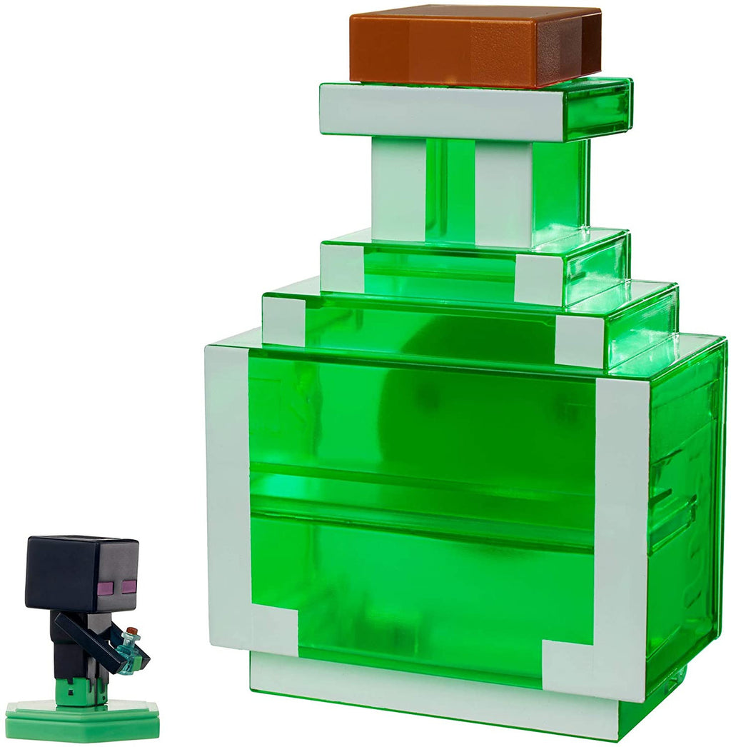 Mattel 88396 Minecraft Carry Along Potion Plus Exclusive Mini Figure