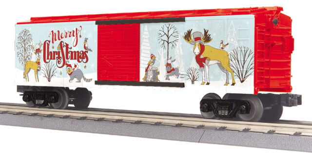 MTH 30-71022 O Gauge 2020 Christmas Boxcar