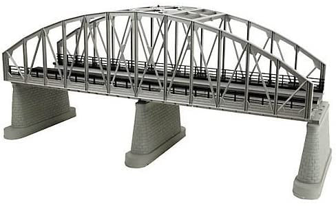 MTH 40-1107 O Gauge 2-Track Steel Arch Bridge/silver