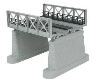 MTH 40-1108 O Gauge 2-Track Girder Bridge/sil (was #401063)