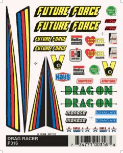 PineCar 316 Dry Transfer/Drag Racer