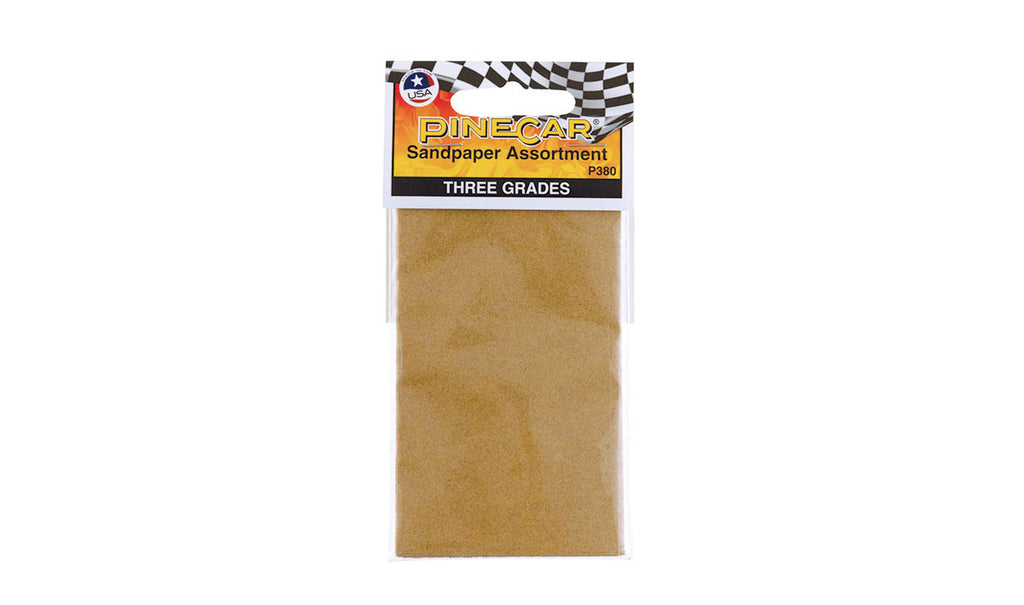PineCar 380 Sandpaper Assortment