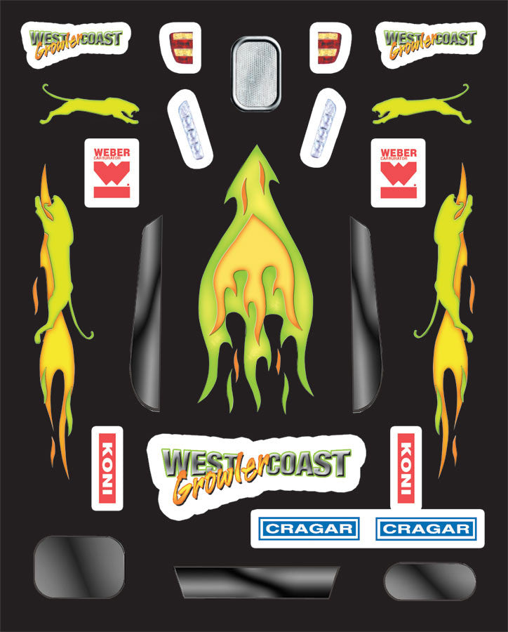 PineCar 3949 WestCoastGrowler Premium Racer Kit