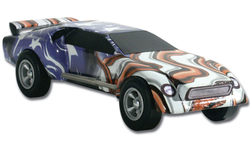 PineCar 3980 Freedom Flag Custom Body Skin