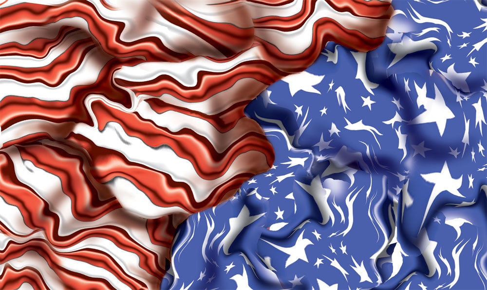 PineCar 3980 Freedom Flag Custom Body Skin