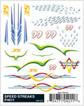 PineCar 4011 Dry Transfer/Speed Streaks