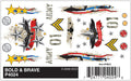 PineCar 4024 Bold & Brave Dry Transfer