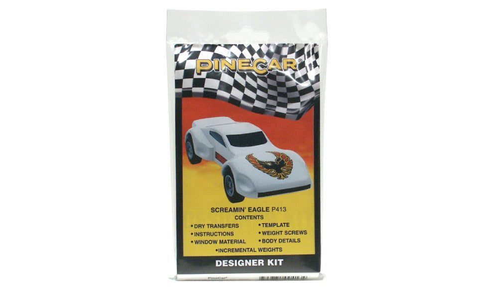 PineCar 413 Screamin Eagle Designer Kit