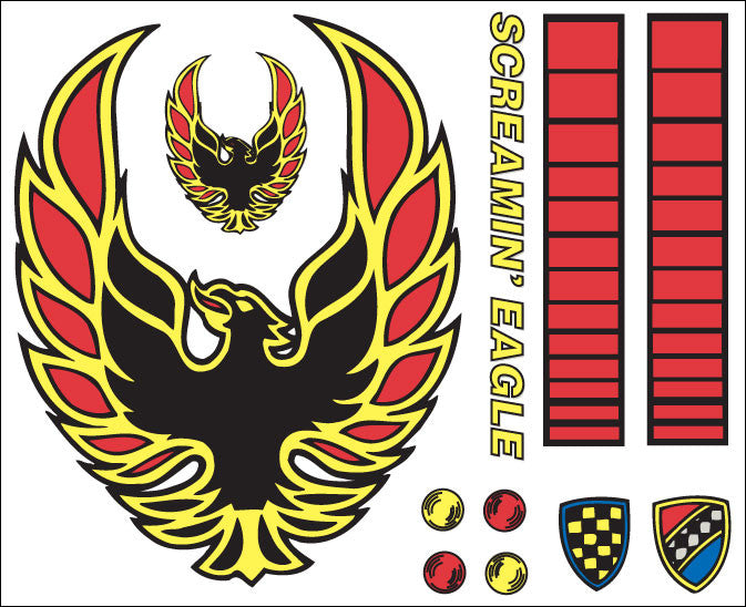 PineCar 413 Screamin Eagle Designer Kit